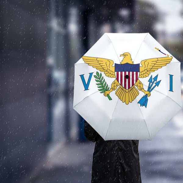 US Virgin Islands Umbrella - CaribeHeart Virgin Islands